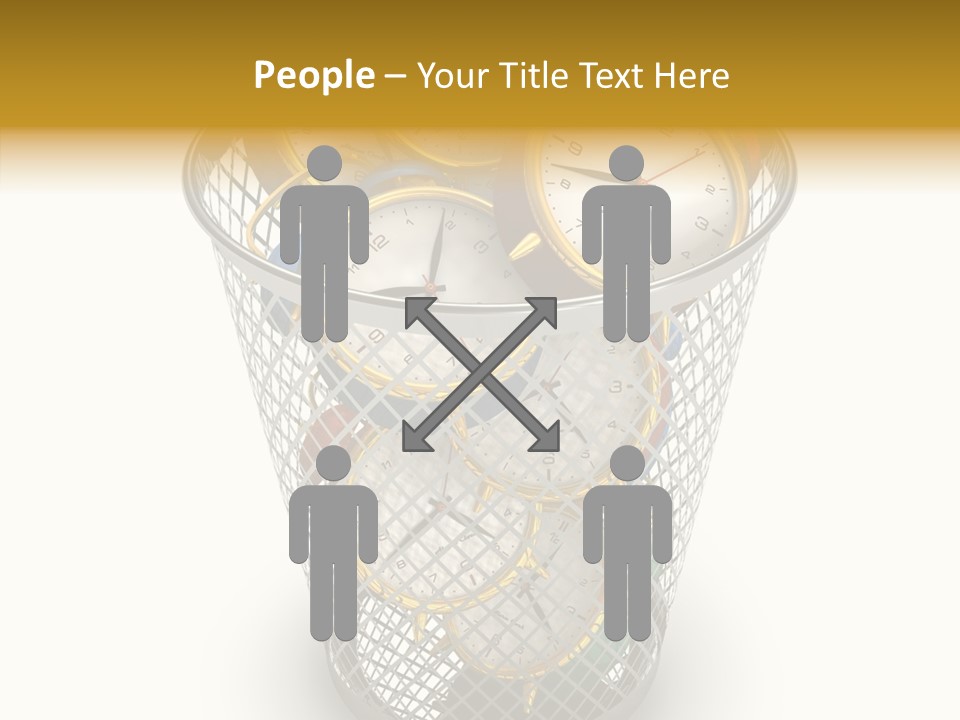 Stress Strategy Lost PowerPoint Template