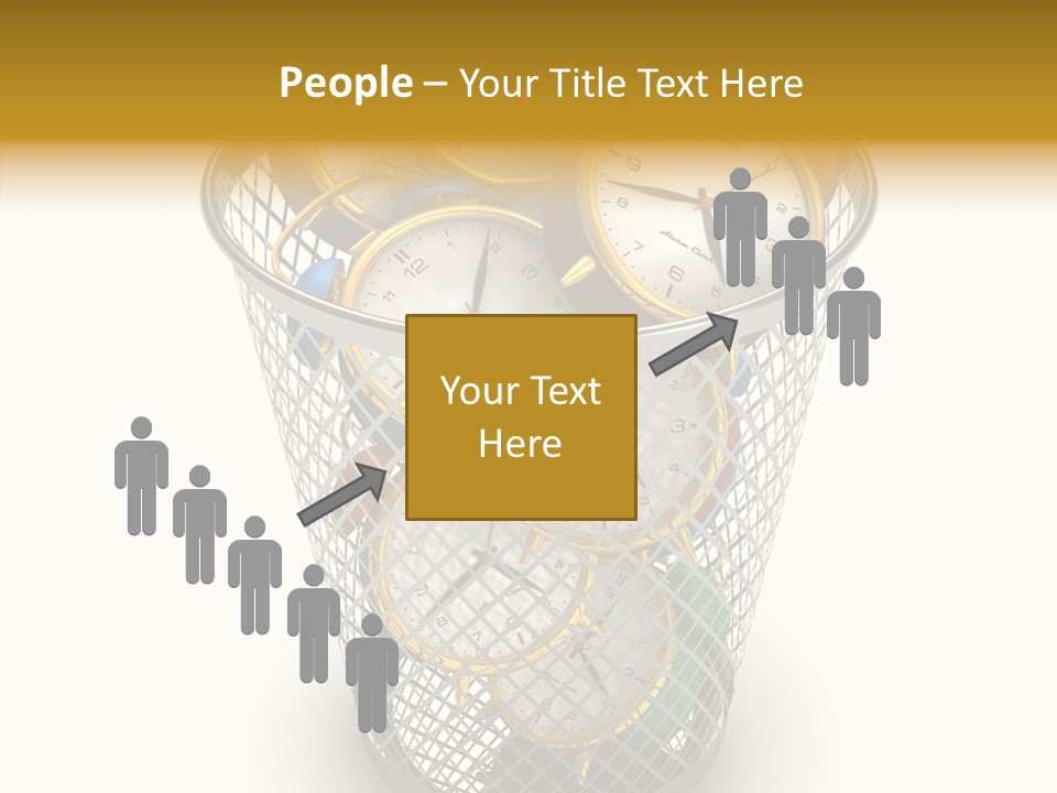 Stress Strategy Lost PowerPoint Template