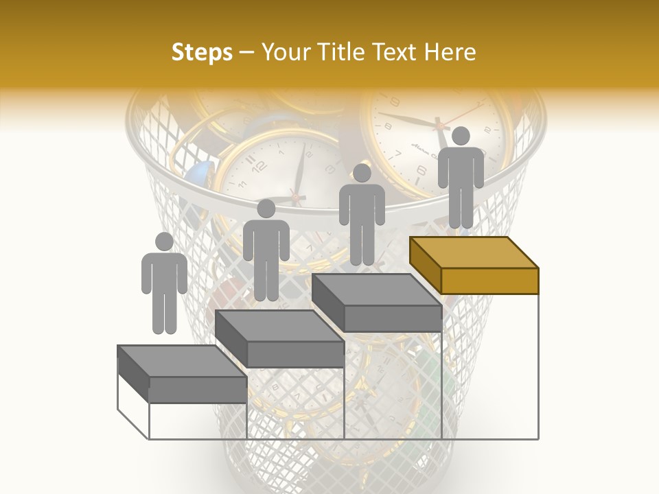 Stress Strategy Lost PowerPoint Template