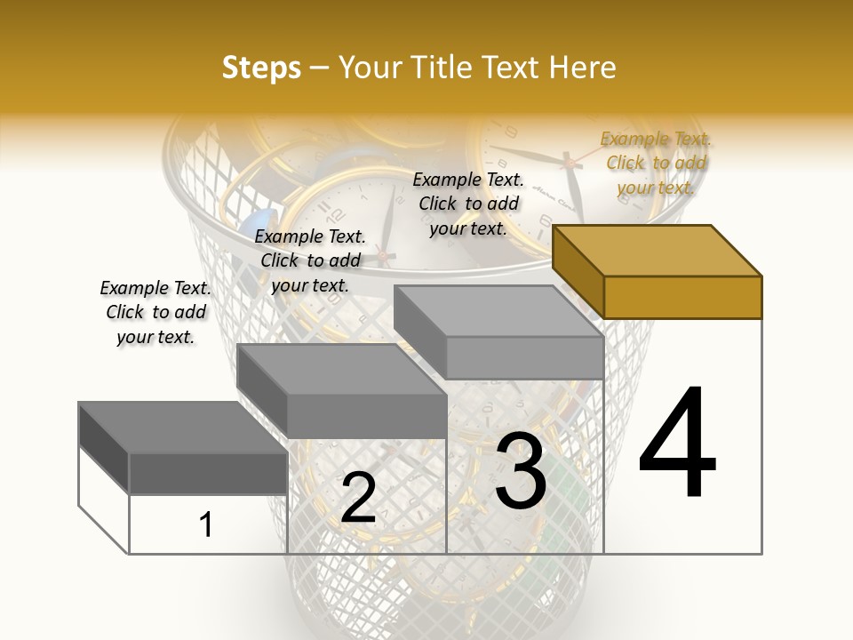 Stress Strategy Lost PowerPoint Template