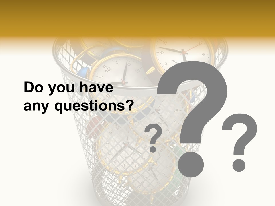 Stress Strategy Lost PowerPoint Template