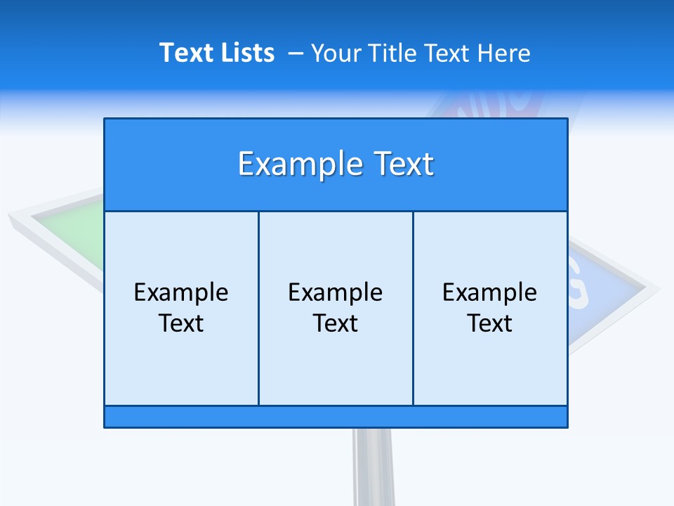 Right Symbol Communicate PowerPoint Template