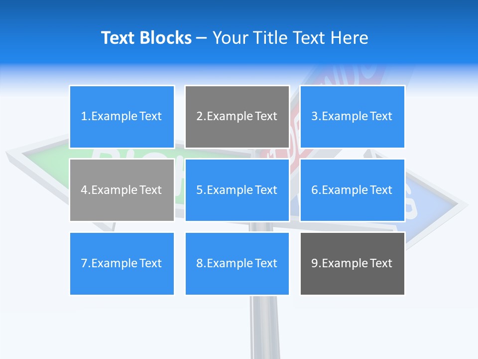 Right Symbol Communicate PowerPoint Template