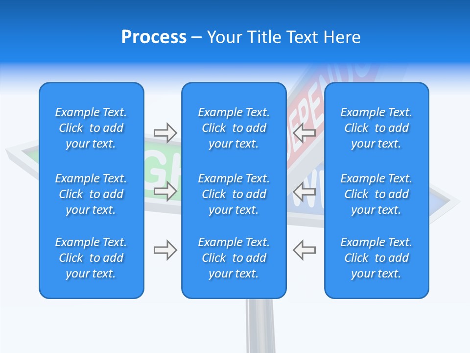 Right Symbol Communicate PowerPoint Template