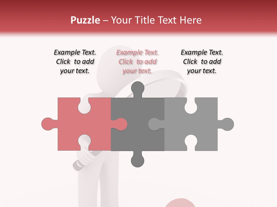 Symbol Glass Think PowerPoint Template