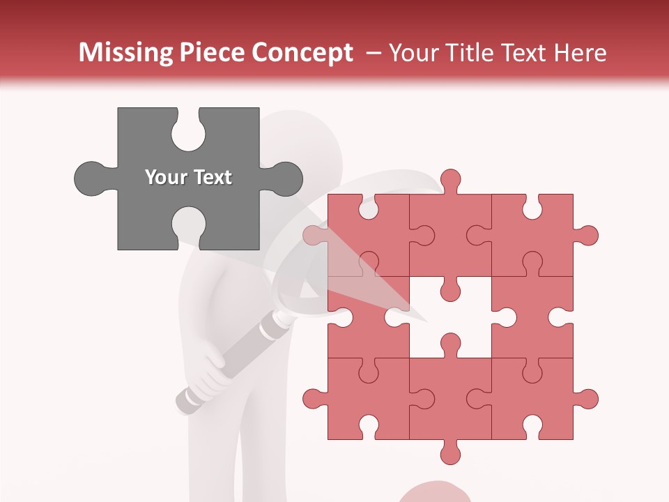 Symbol Glass Think PowerPoint Template