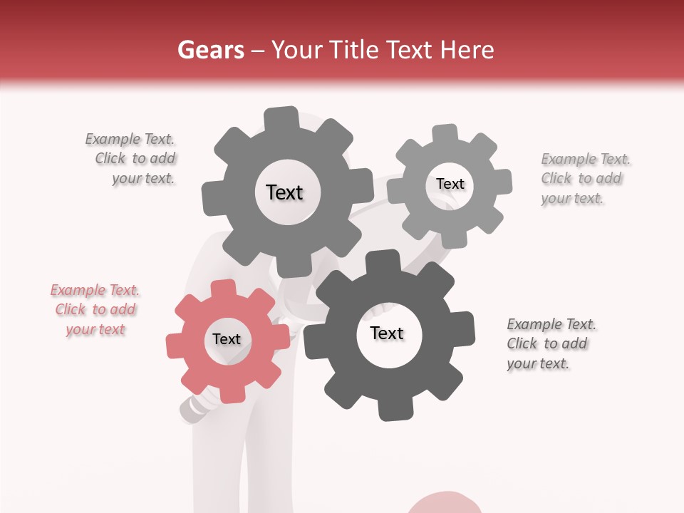 Symbol Glass Think PowerPoint Template