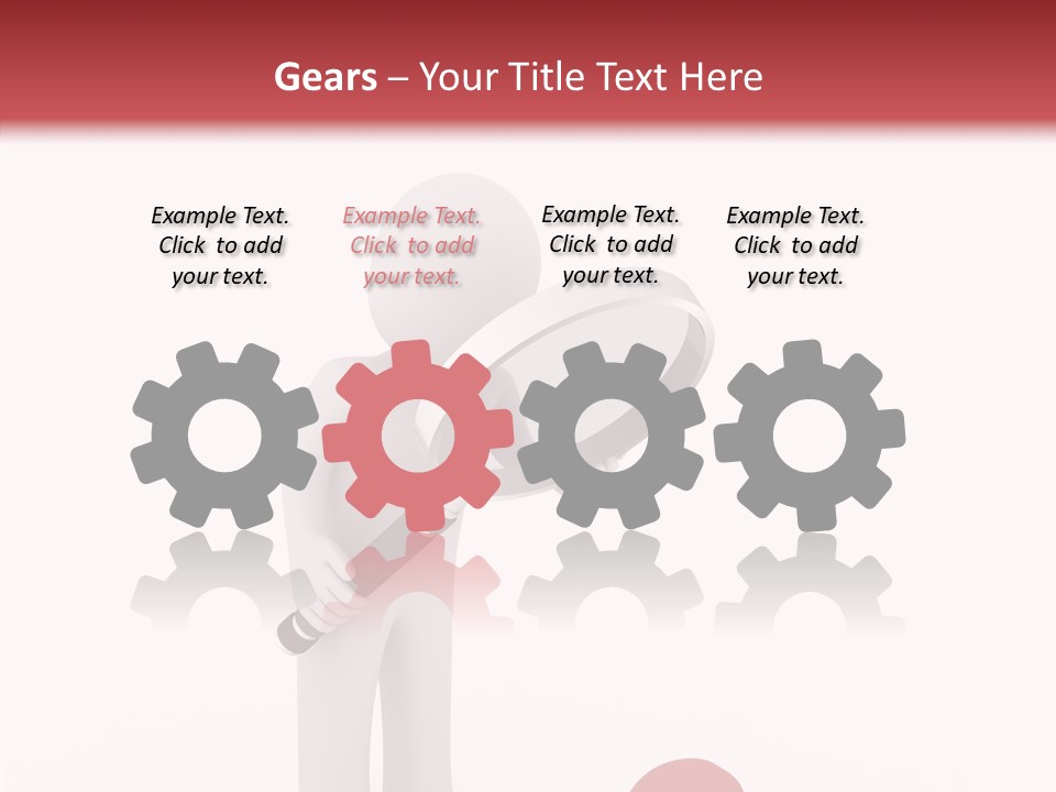 Symbol Glass Think PowerPoint Template