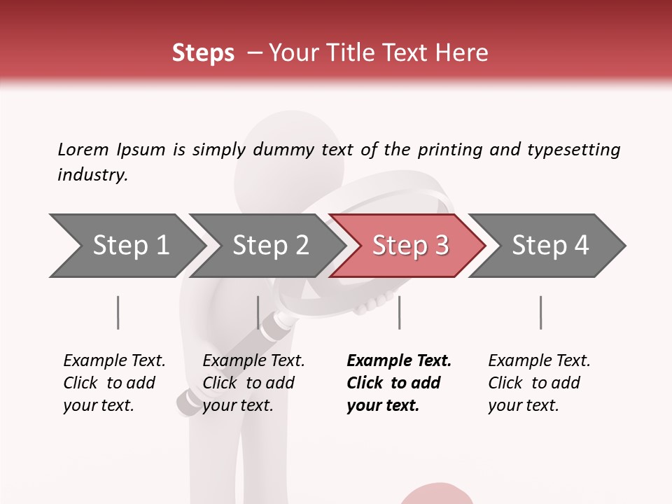 Symbol Glass Think PowerPoint Template