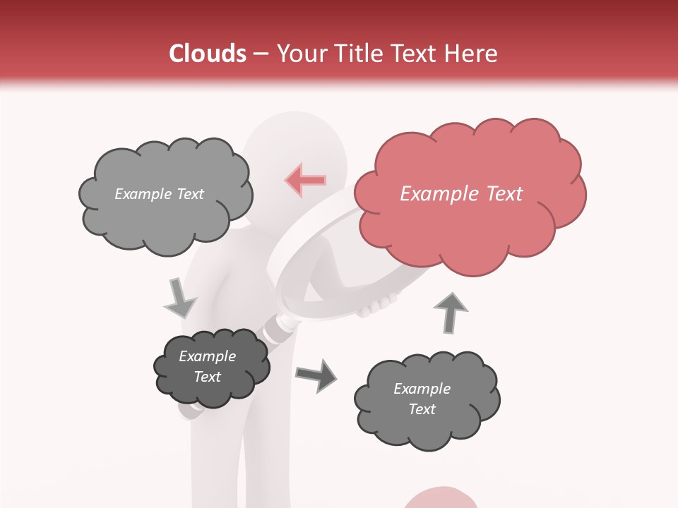 Symbol Glass Think PowerPoint Template