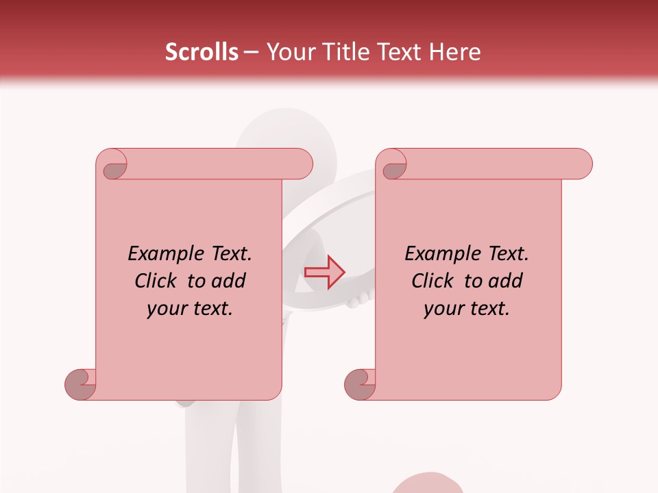 Symbol Glass Think PowerPoint Template