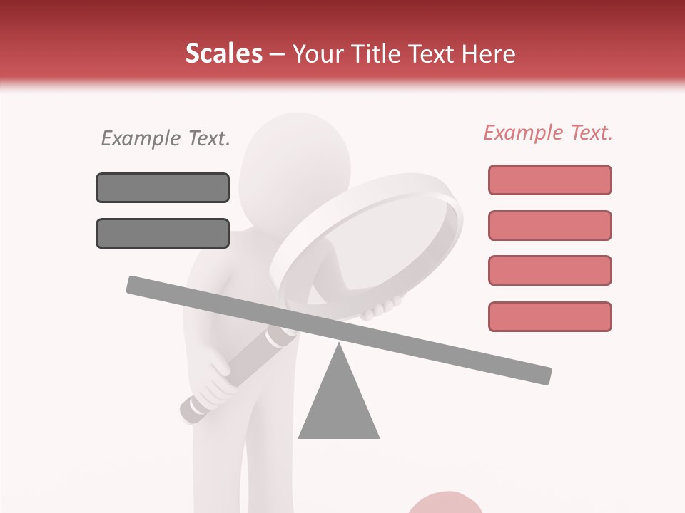 Symbol Glass Think PowerPoint Template