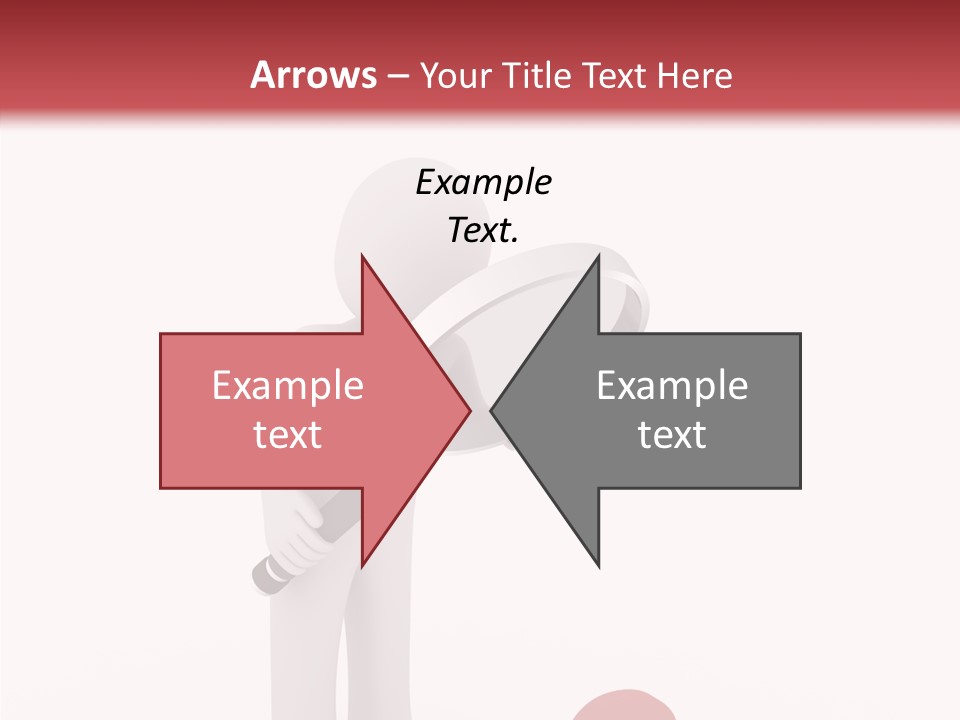 Symbol Glass Think PowerPoint Template