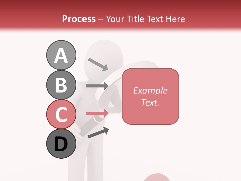 Symbol Glass Think PowerPoint Template