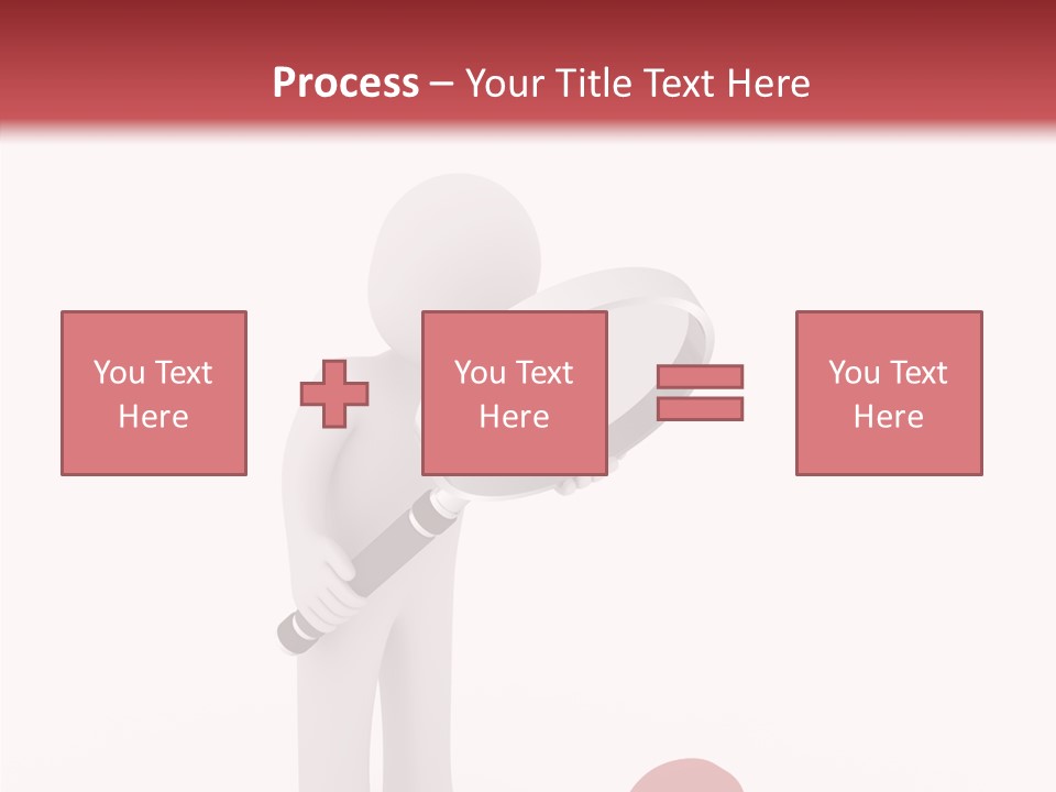 Symbol Glass Think PowerPoint Template