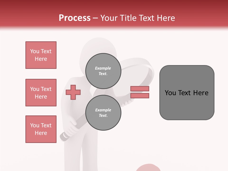Symbol Glass Think PowerPoint Template