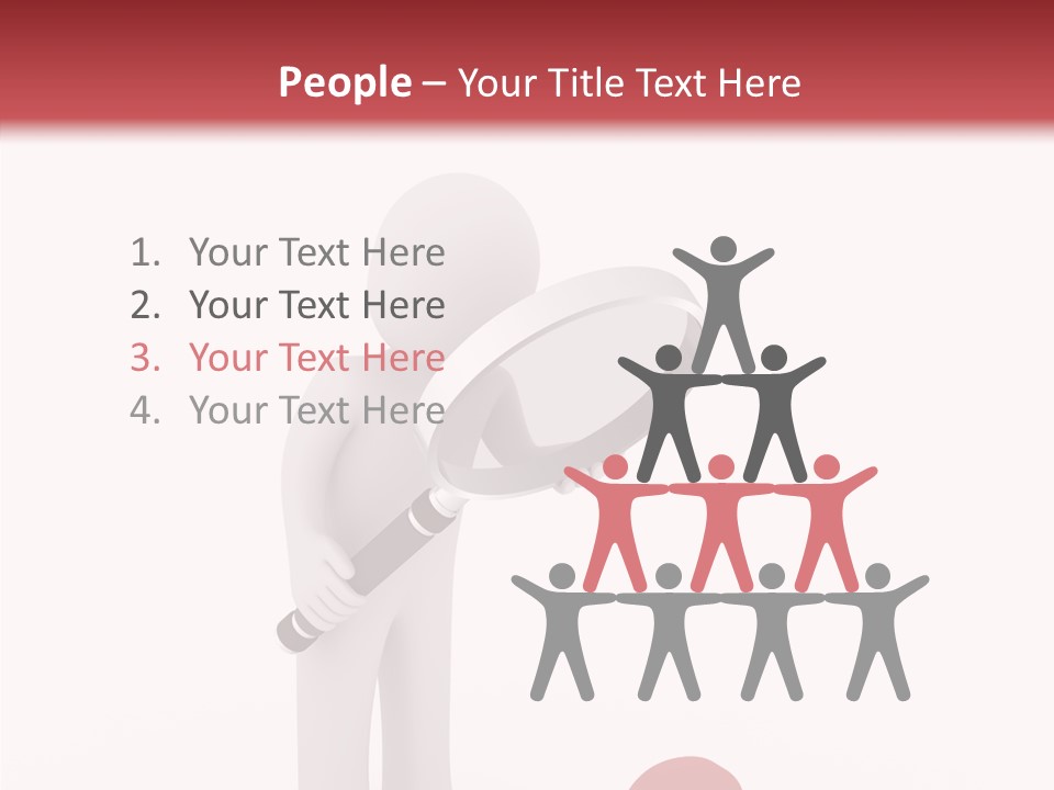 Symbol Glass Think PowerPoint Template