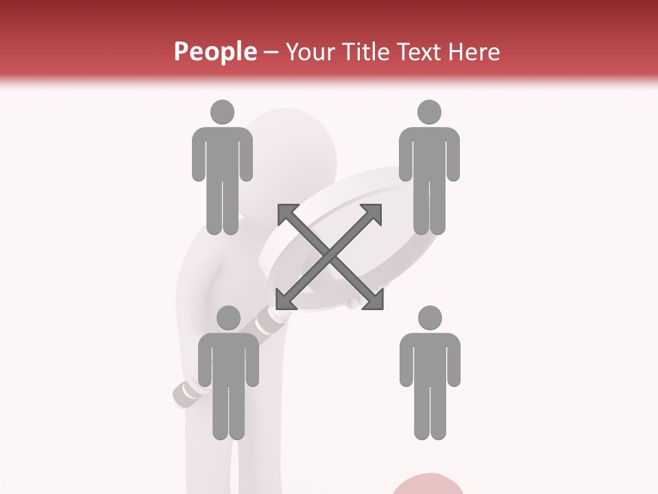 Symbol Glass Think PowerPoint Template