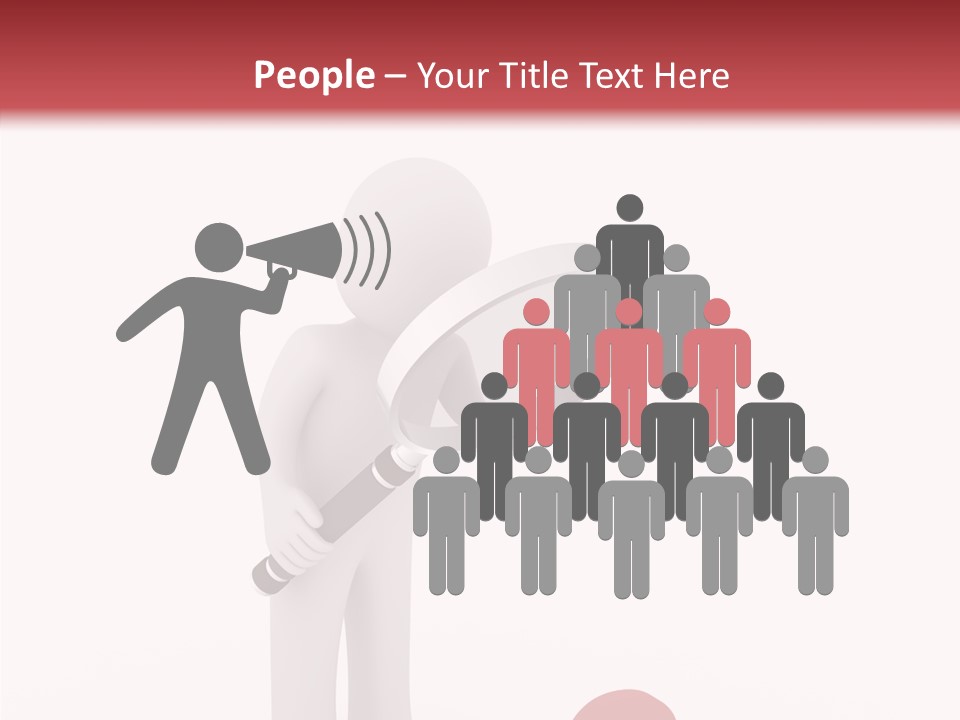 Symbol Glass Think PowerPoint Template