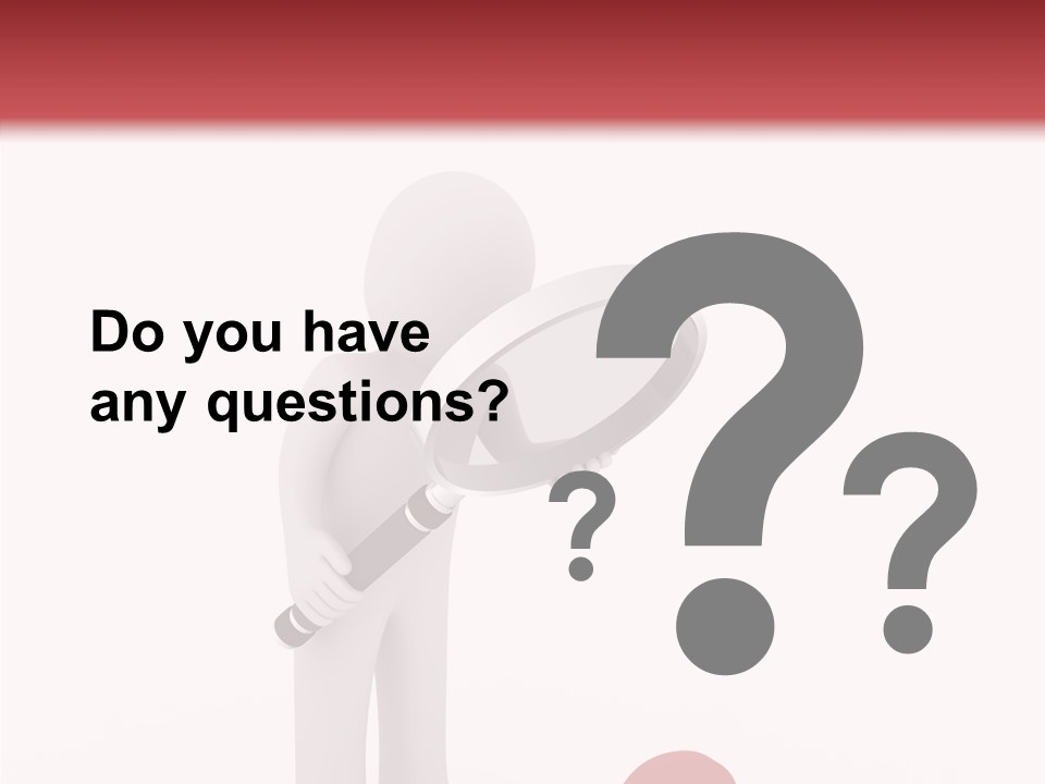 Symbol Glass Think PowerPoint Template