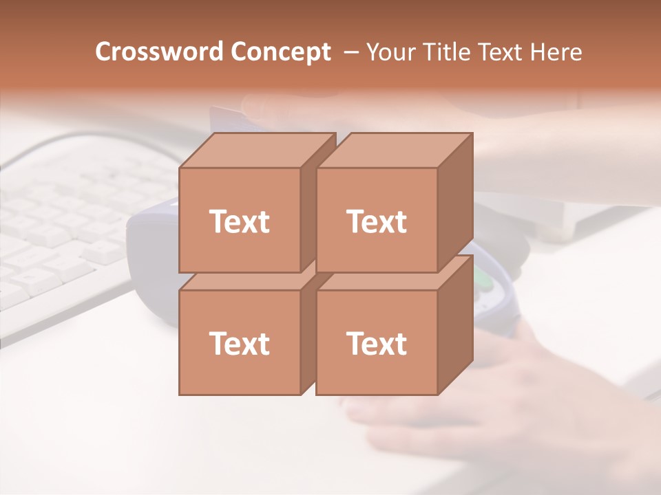 Female Selling Close PowerPoint Template