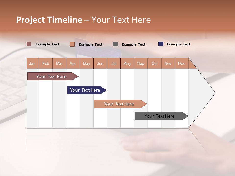 Female Selling Close PowerPoint Template