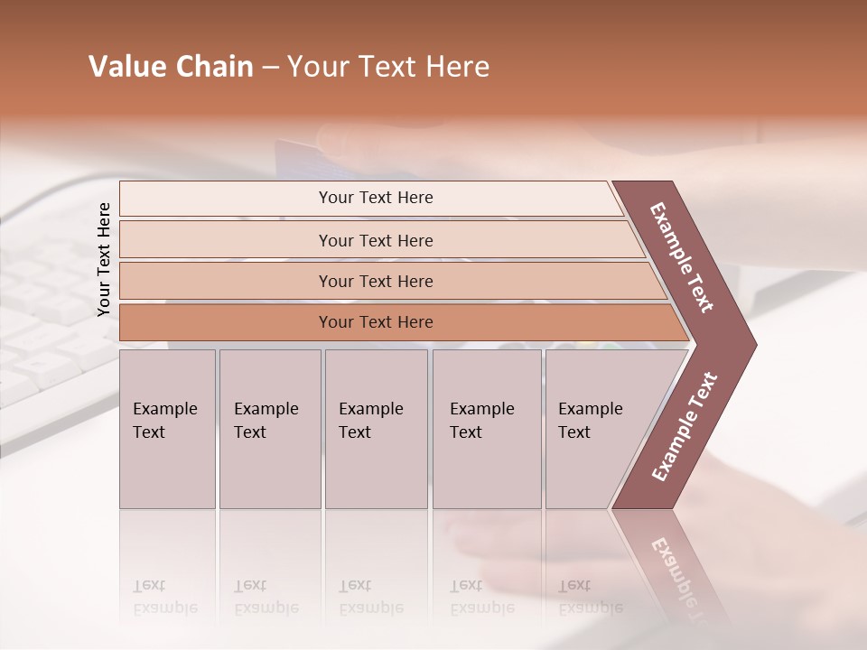 Female Selling Close PowerPoint Template