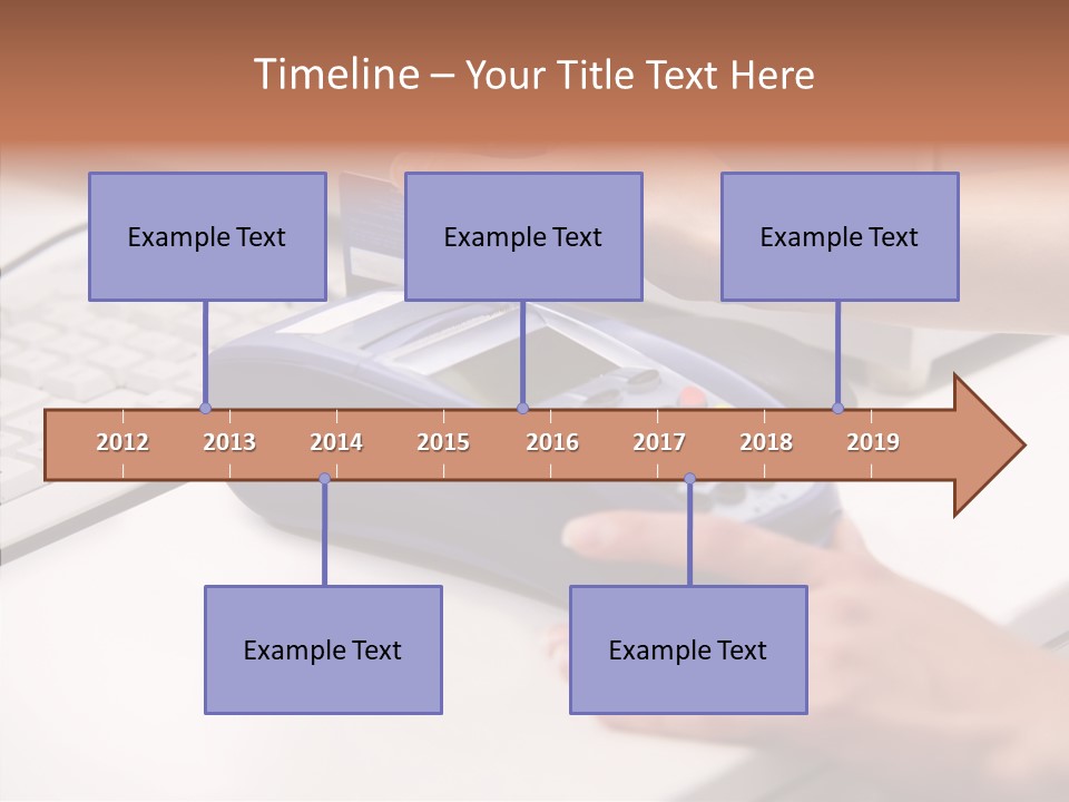 Female Selling Close PowerPoint Template