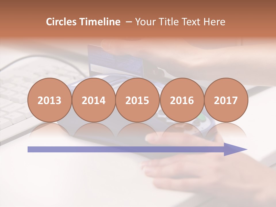 Female Selling Close PowerPoint Template