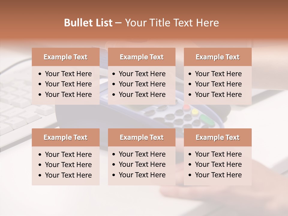 Female Selling Close PowerPoint Template