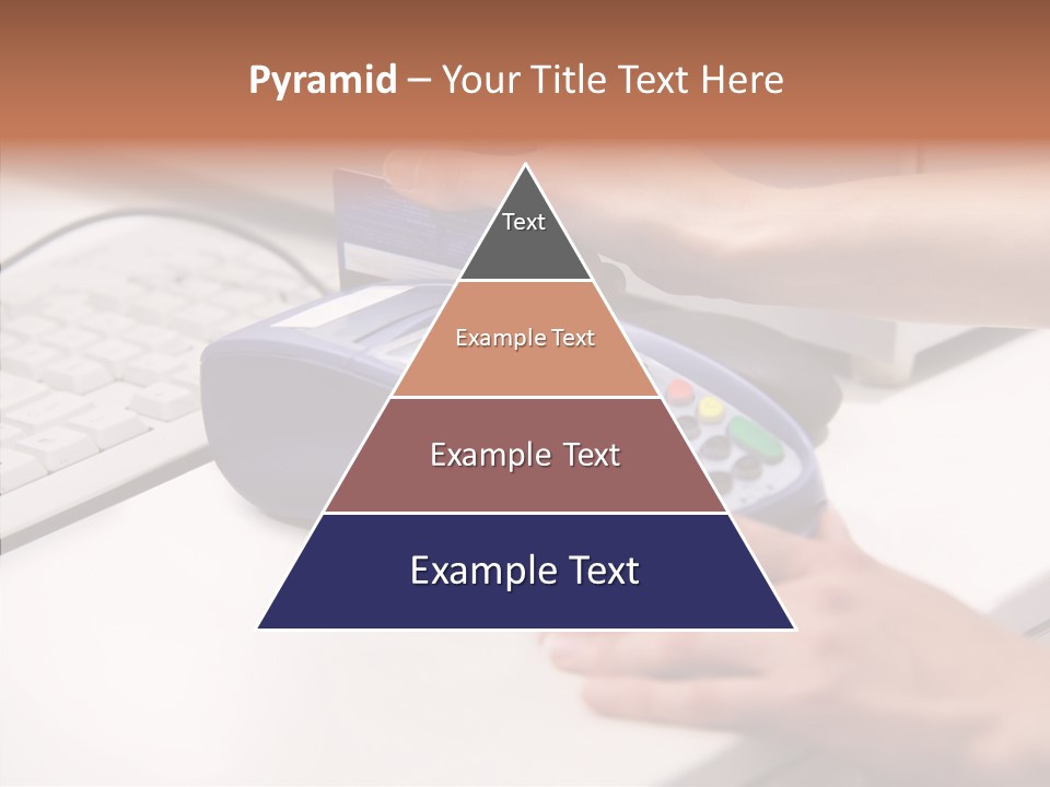 Female Selling Close PowerPoint Template