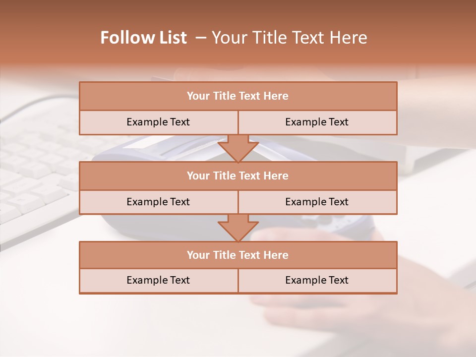 Female Selling Close PowerPoint Template