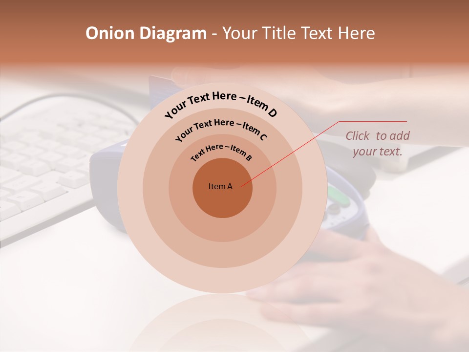 Female Selling Close PowerPoint Template