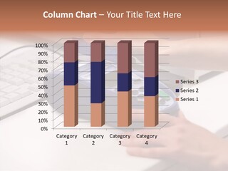 Female Selling Close PowerPoint Template