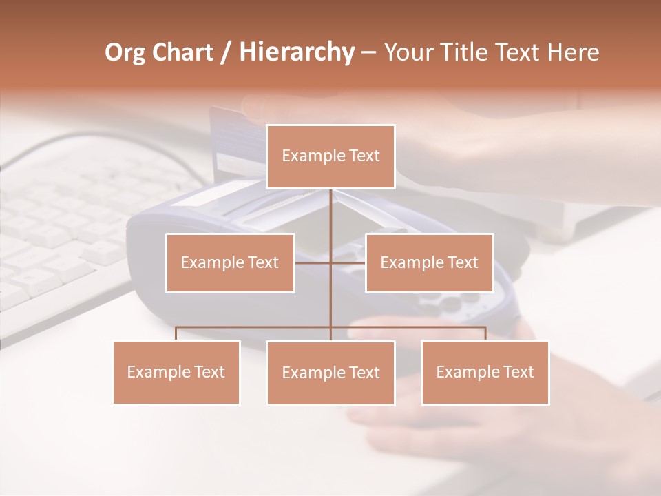 Female Selling Close PowerPoint Template
