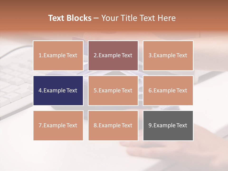 Female Selling Close PowerPoint Template