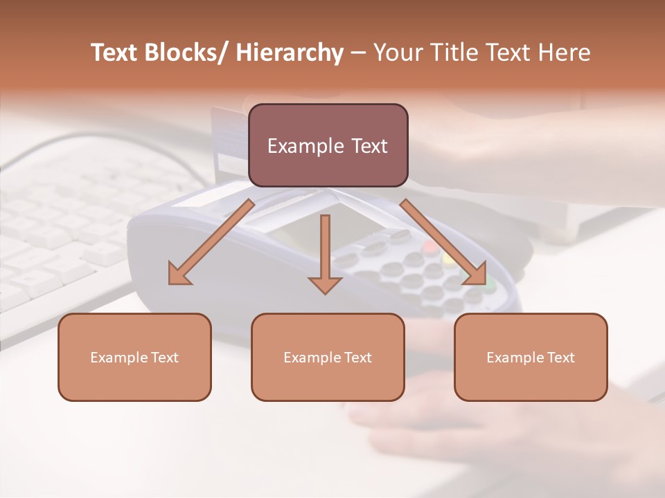 Female Selling Close PowerPoint Template