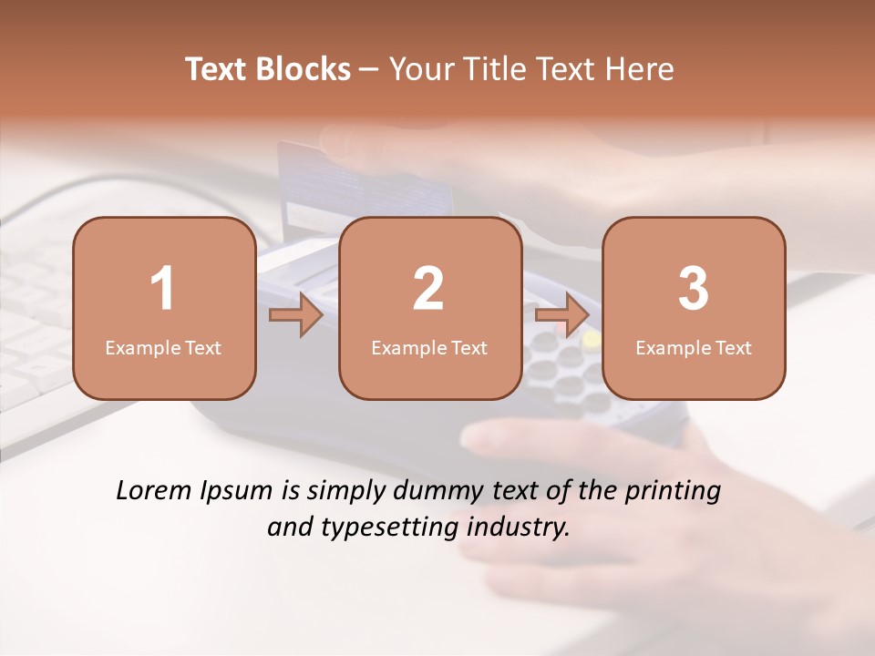 Female Selling Close PowerPoint Template