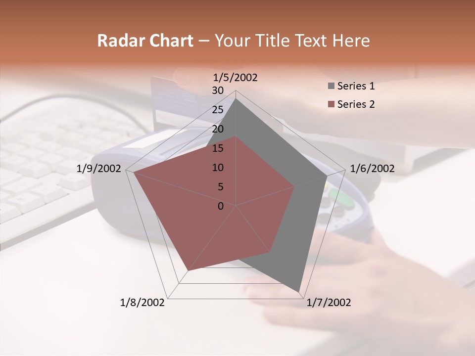 Female Selling Close PowerPoint Template