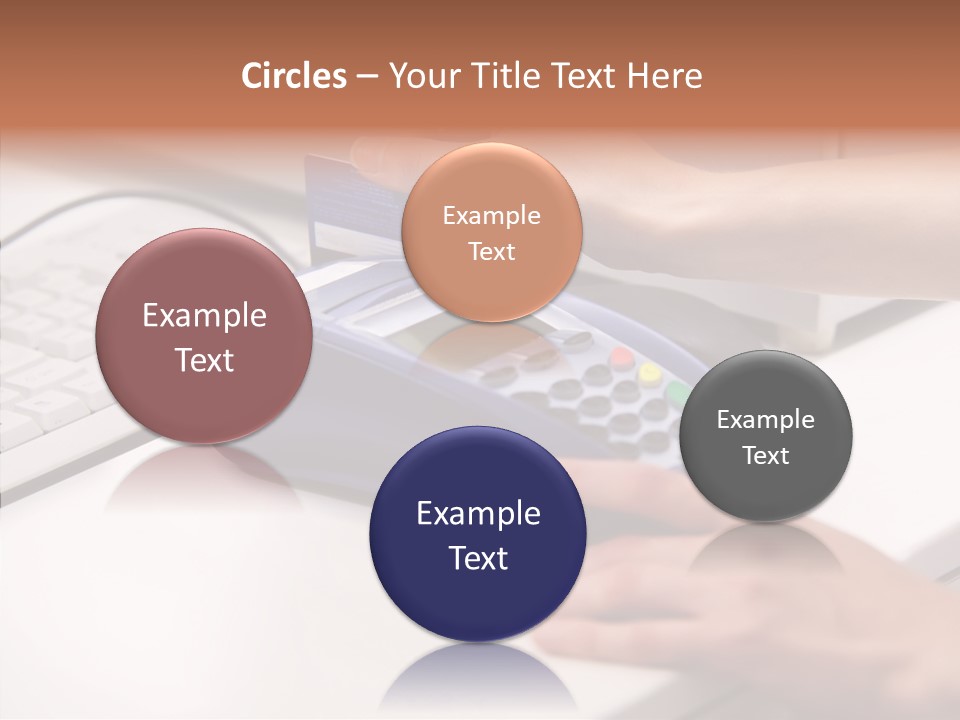 Female Selling Close PowerPoint Template