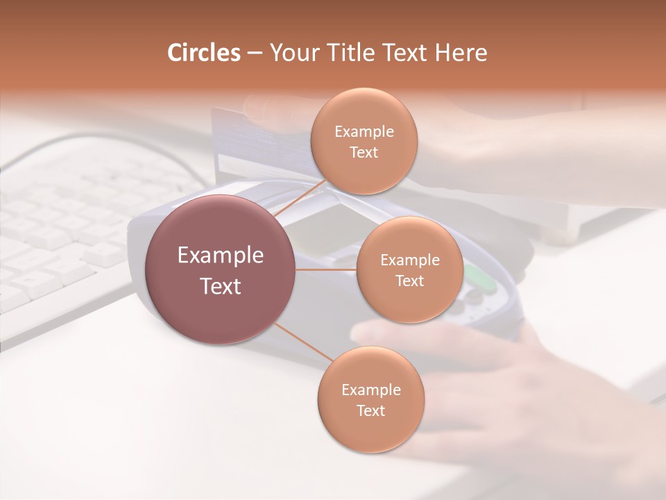 Female Selling Close PowerPoint Template