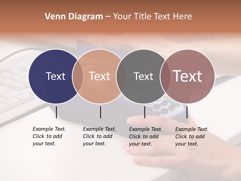 Female Selling Close PowerPoint Template
