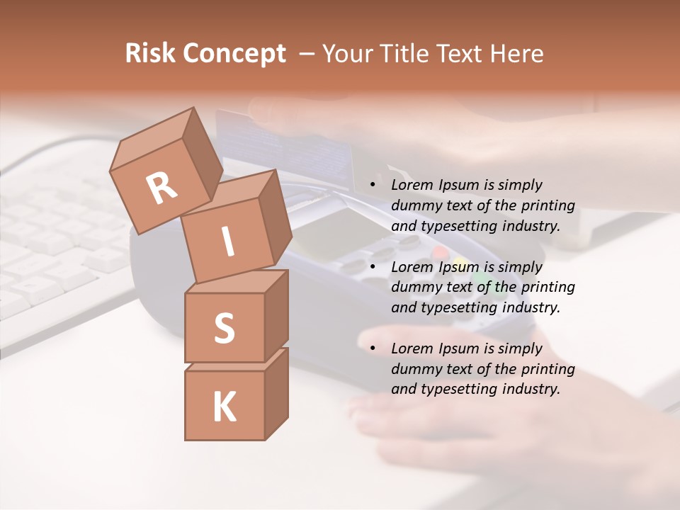 Female Selling Close PowerPoint Template