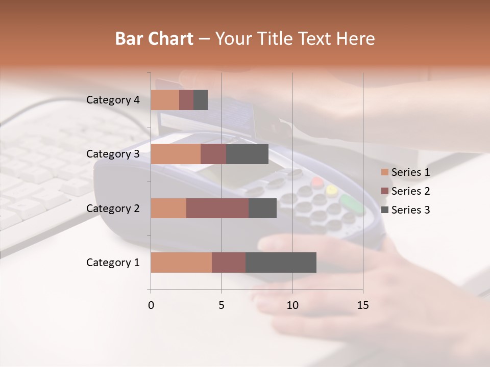 Female Selling Close PowerPoint Template