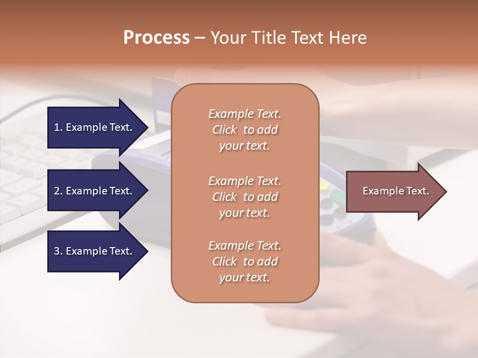 Female Selling Close PowerPoint Template