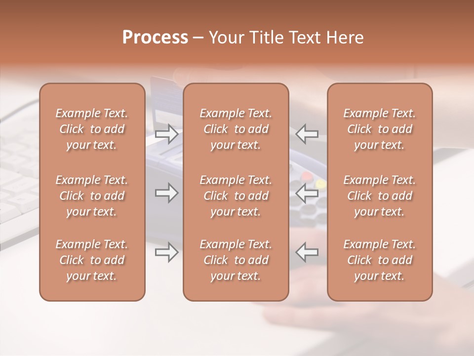 Female Selling Close PowerPoint Template