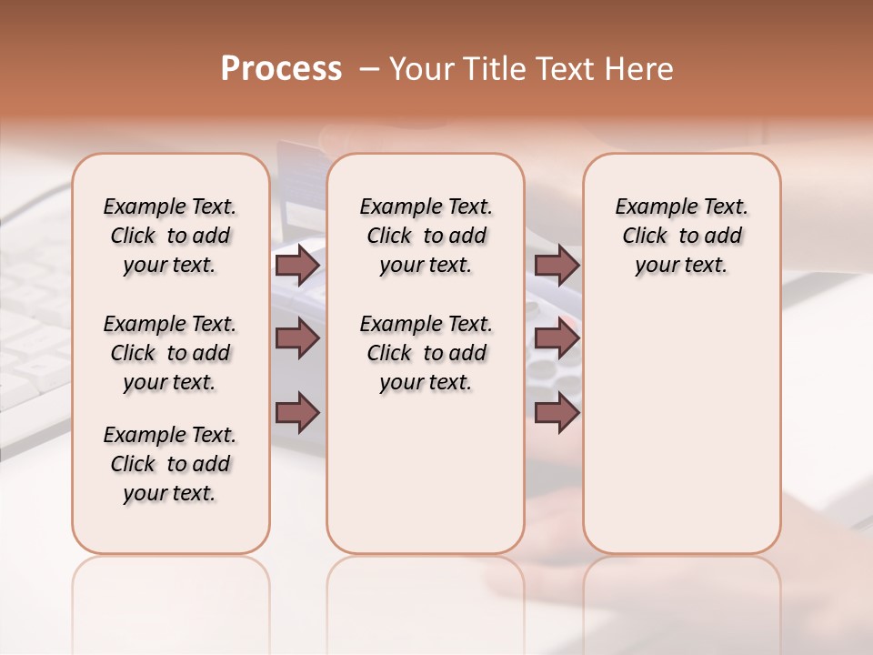 Female Selling Close PowerPoint Template