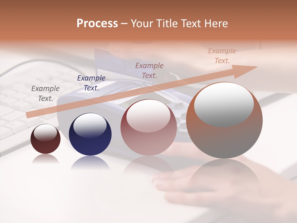 Female Selling Close PowerPoint Template