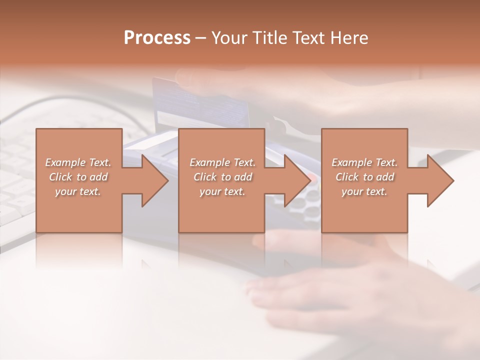 Female Selling Close PowerPoint Template