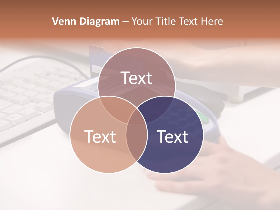 Female Selling Close PowerPoint Template